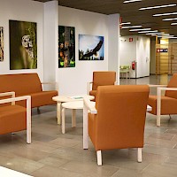 Alastek referenssi Turun kaupunginsairaala Olo-kalustesarja erikoiskalusteet, terveydenhuollon kalusteet