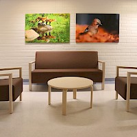 Alastek referenssi Turun kaupunginsairaala Olo-kalustesarja erikoiskalusteet, terveydenhuollon kalusteet