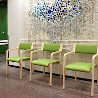 Alastek referenssi Turun kaupunginsairaala Ote-tuolit, erikoiskalusteet, terveydenhuollon kalusteet