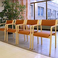 Alastek referenssi Turun kaupunginsairaala Ote-tuolit, erikoiskalusteet, terveydenhuollon kalusteet